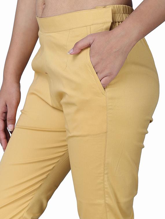 pocket detail flat front trouser - 15698654 - Zoom Image - 5