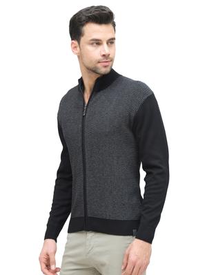 black cotton sweatshirt - 15699801 - Standard Image - 2