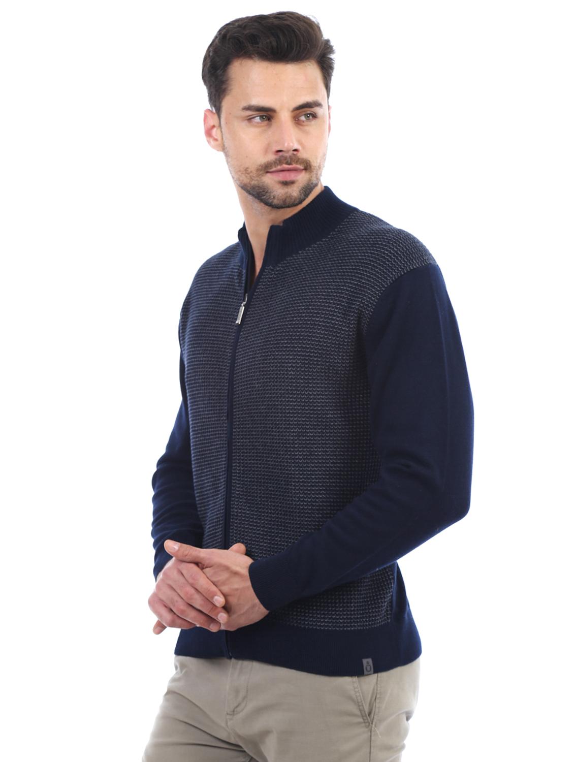blue cotton sweatshirt - 15699802 - Zoom Image - 2