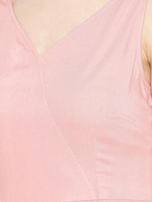 front overlap button detail dress - 15701116 - Standard Image - 5