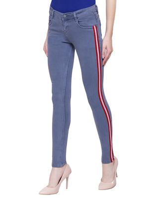 grey denim jeans - 15701319 - Standard Image - 2