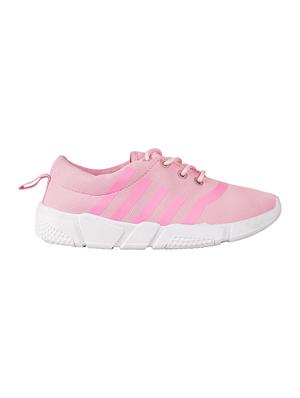 pink lace-up sports shoes - 15701673 - Standard Image - 2