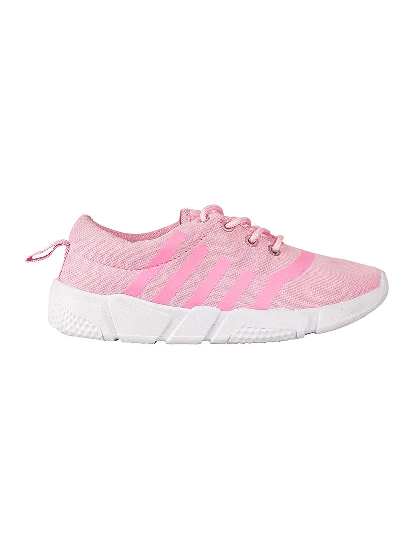 pink lace-up sports shoes - 15701673 - Zoom Image - 2