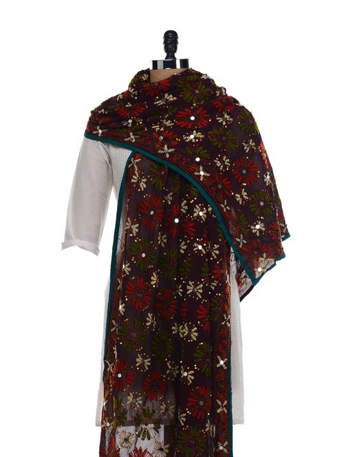 Beautiful Phulkari Dupatta - Vayana