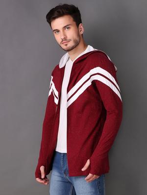 red cotton shrug - 15704110 - Standard Image - 2
