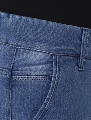 dark blue denim joggers - 15705564 - Standard Image - 5