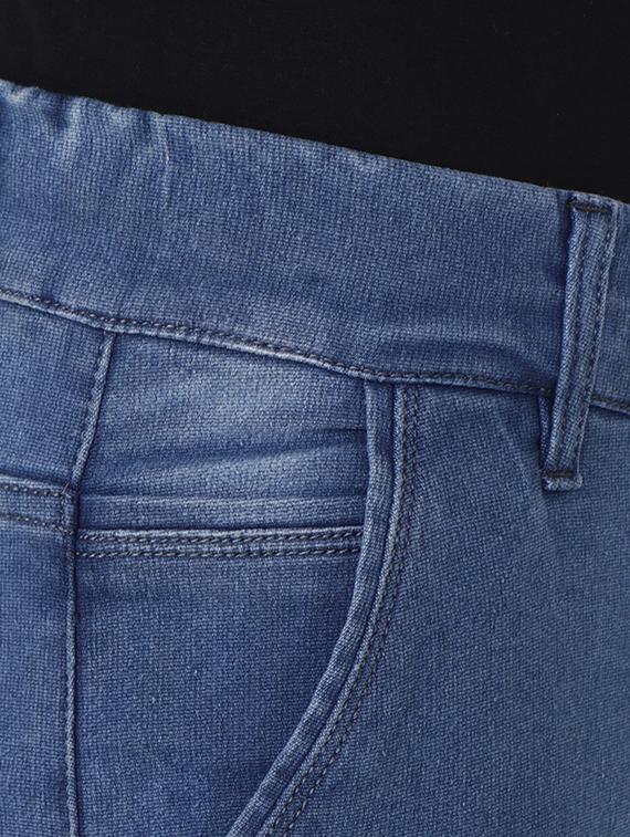 dark blue denim joggers - 15705564 - Zoom Image - 5