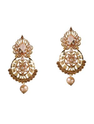 gold tone drop earrings - 15706257 - Standard Image - 2