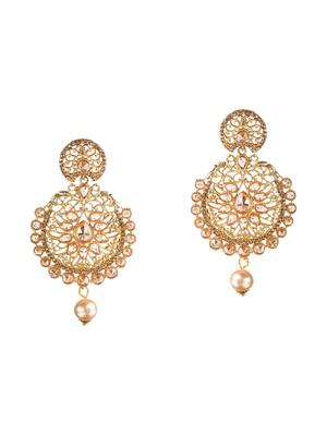 Gold Tone Drop Earrings - 15706258 - Standard Image - 2