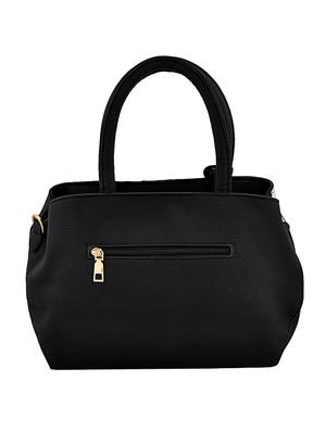 black leatherette (pu) regular handbag - 15707097 - Standard Image - 2