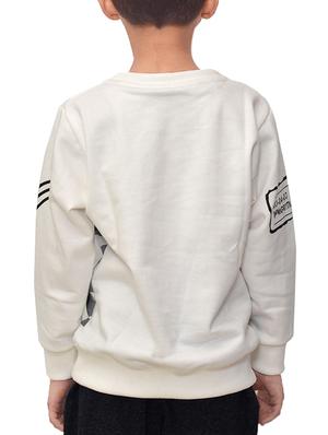 white fleece sweatshirt - 15707465 - Standard Image - 2