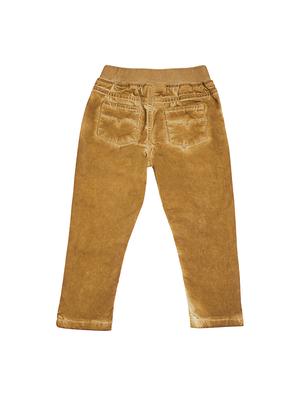 gold cotton casual trouser - 15708296 - Standard Image - 2