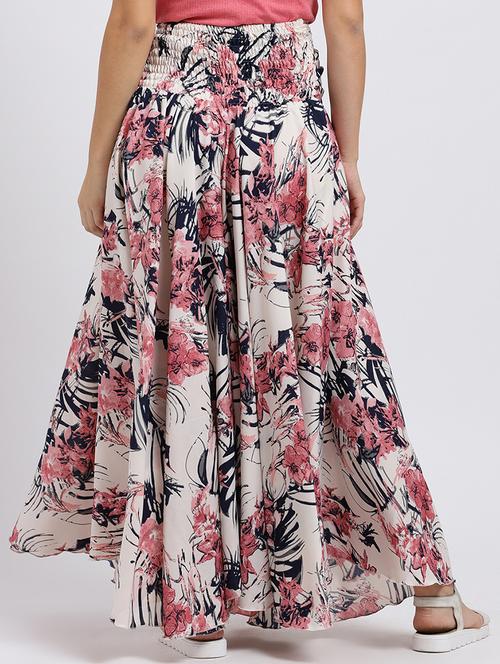 floral high rise flared palazzo - 15708386 - Standard Image - 1