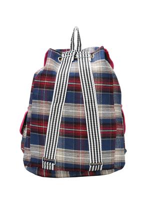 blue canvas fashion backpack - 15709054 - Standard Image - 2