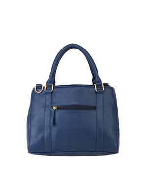 blue leatherette (pu) regular handbag - 15710349 - Standard Image - 2
