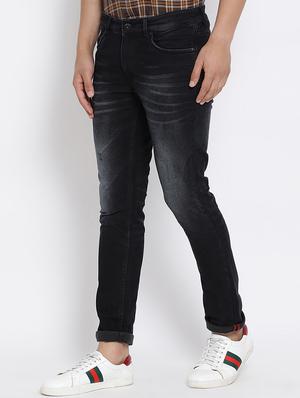 blue cotton washed jeans - 15713463 - Standard Image - 2