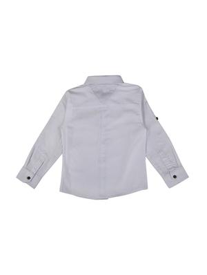 white cotton shirt - 15714281 - Standard Image - 2