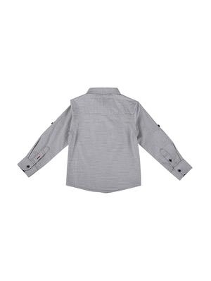 grey cotton shirt - 15714296 - Standard Image - 2