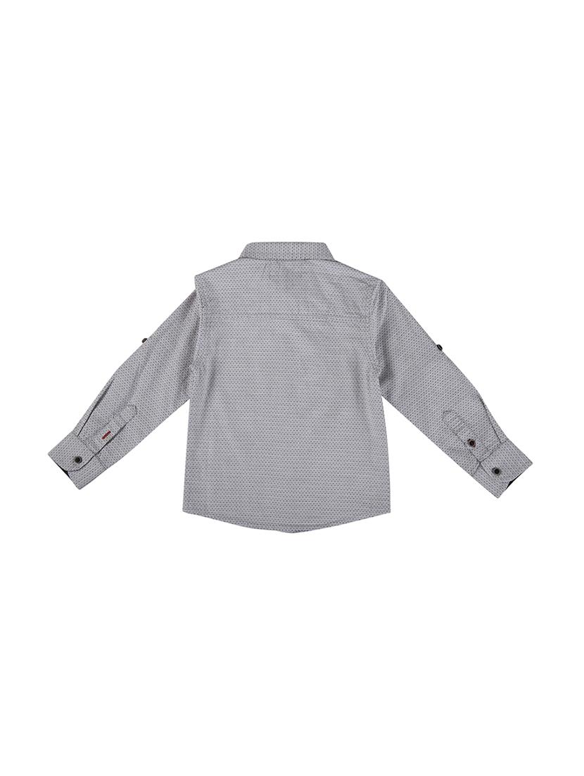 grey cotton shirt - 15714296 - Zoom Image - 2