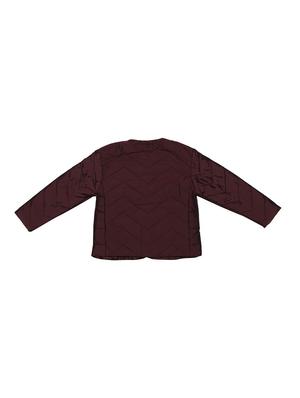 purple polyester quilted jacket - 15717180 - Standard Image - 2