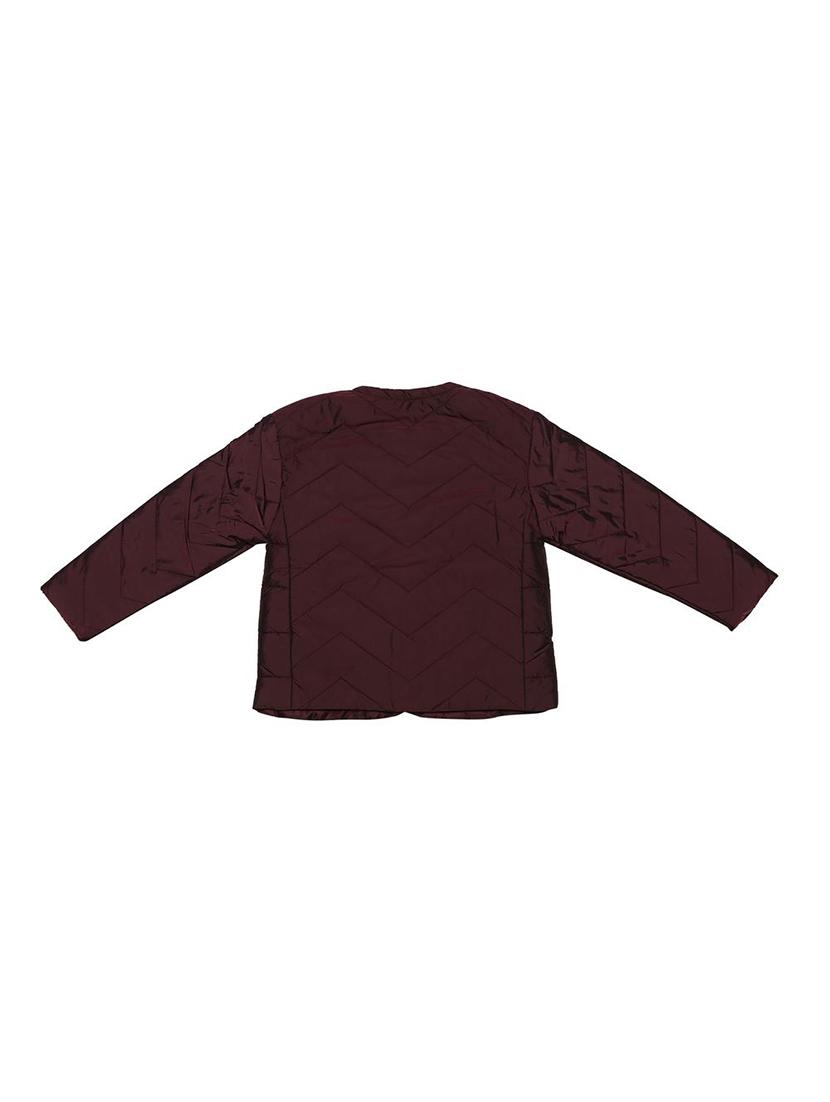 purple polyester quilted jacket - 15717180 - Zoom Image - 2