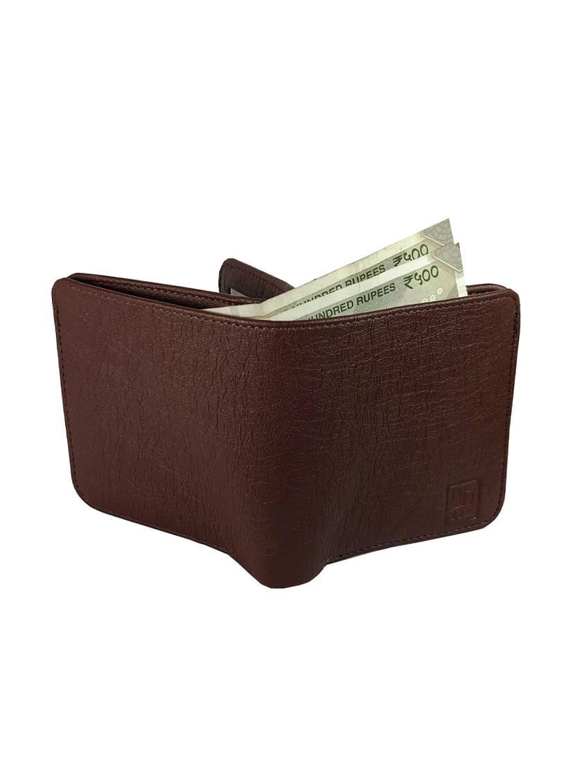 brown leatherette wallet - 15717937 - Zoom Image - 2