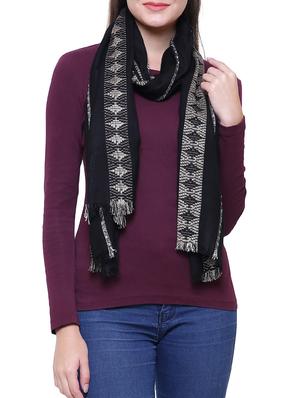 black viscose scarf - 15719373 - Standard Image - 2