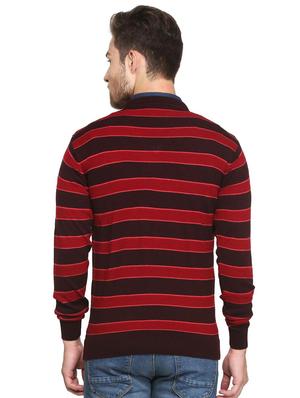 red acrylic pullover - 15719510 - Standard Image - 2