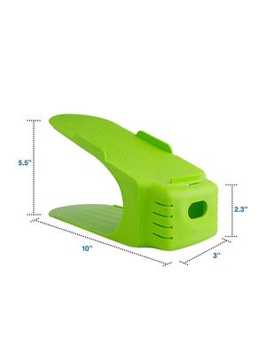 random shoe storage organiser rack|shoe slotz |doubles your storage space | pack of 6 | assorted colors - 15720670 - Standard Image - 2