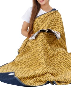 taylor knitted throw - 15721689 - Standard Image - 2