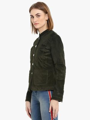 pocket patch button up jacket - 15721909 - Standard Image - 2