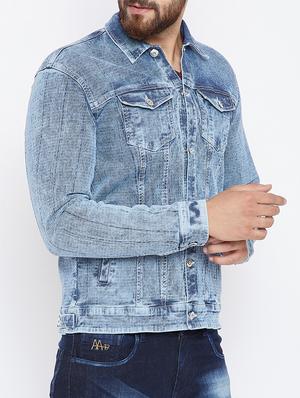 blue denim jacket - 15722129 - Standard Image - 2
