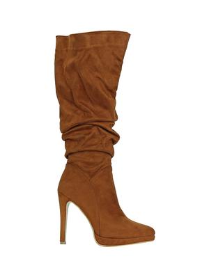 tan knee length boot - 15722328 - Standard Image - 2