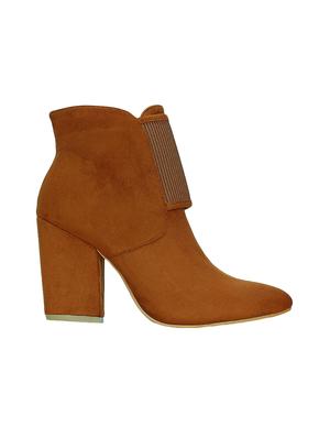 Chunky Block Heel Booties - 15722338 - Standard Image - 2