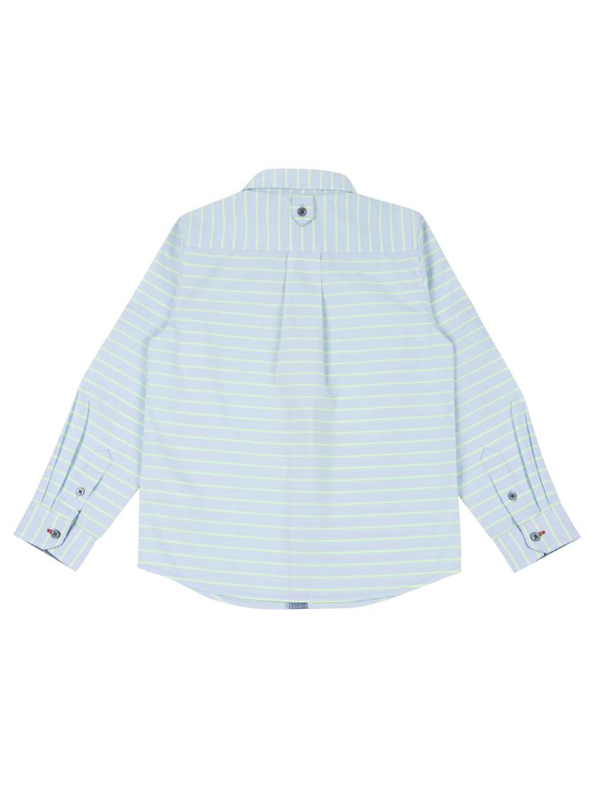blue cotton shirt - 15724074 - Zoom Image - 2