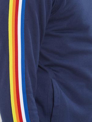 navy blue cotton casual jacket - 15724440 - Standard Image - 5