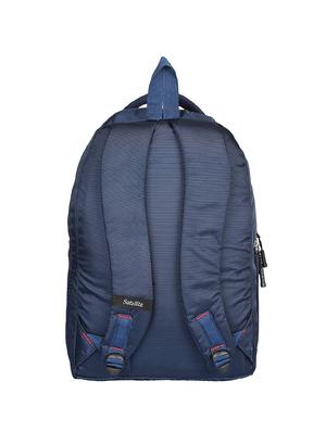 blue polyester regular backpack - 15724574 - Standard Image - 2