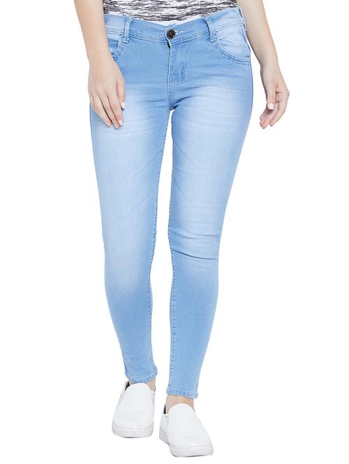 mid rise ankle length jeans - 15725838 - Standard Image - 1