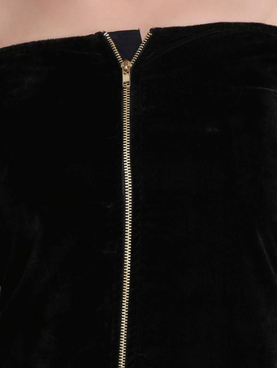 off shoulder zip up sheath dress - 15726265 - Zoom Image - 5