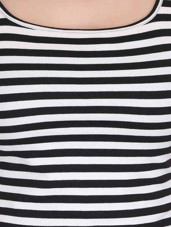 monochrome striped tank top - 15726291 - Zoom Image - 5
