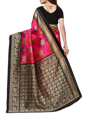 conversational mysore silk saree with blouse - 15726349 - Standard Image - 2