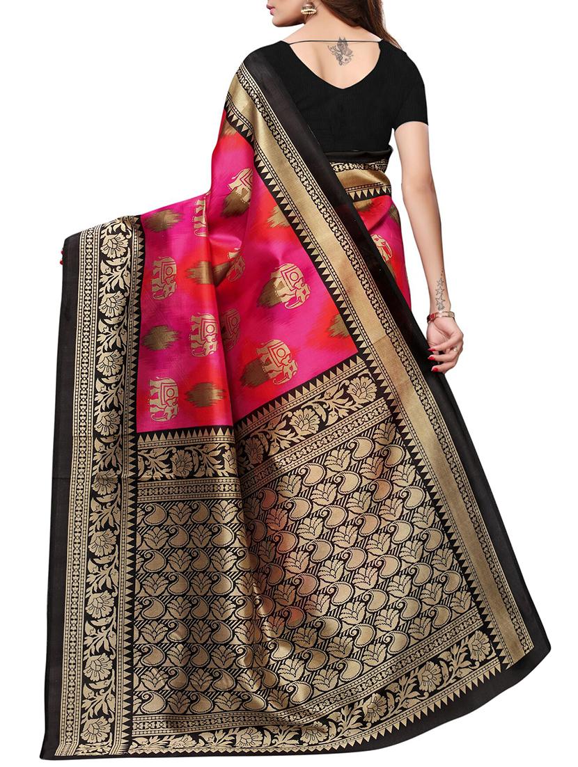 conversational mysore silk saree with blouse - 15726349 - Zoom Image - 2