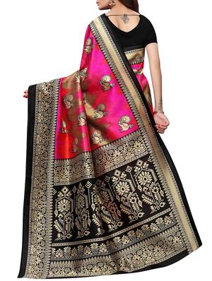 conversational mysore silk saree with blouse - 15726353 - Standard Image - 2