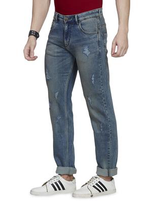 blue light washed jeans - 15726354 - Standard Image - 2