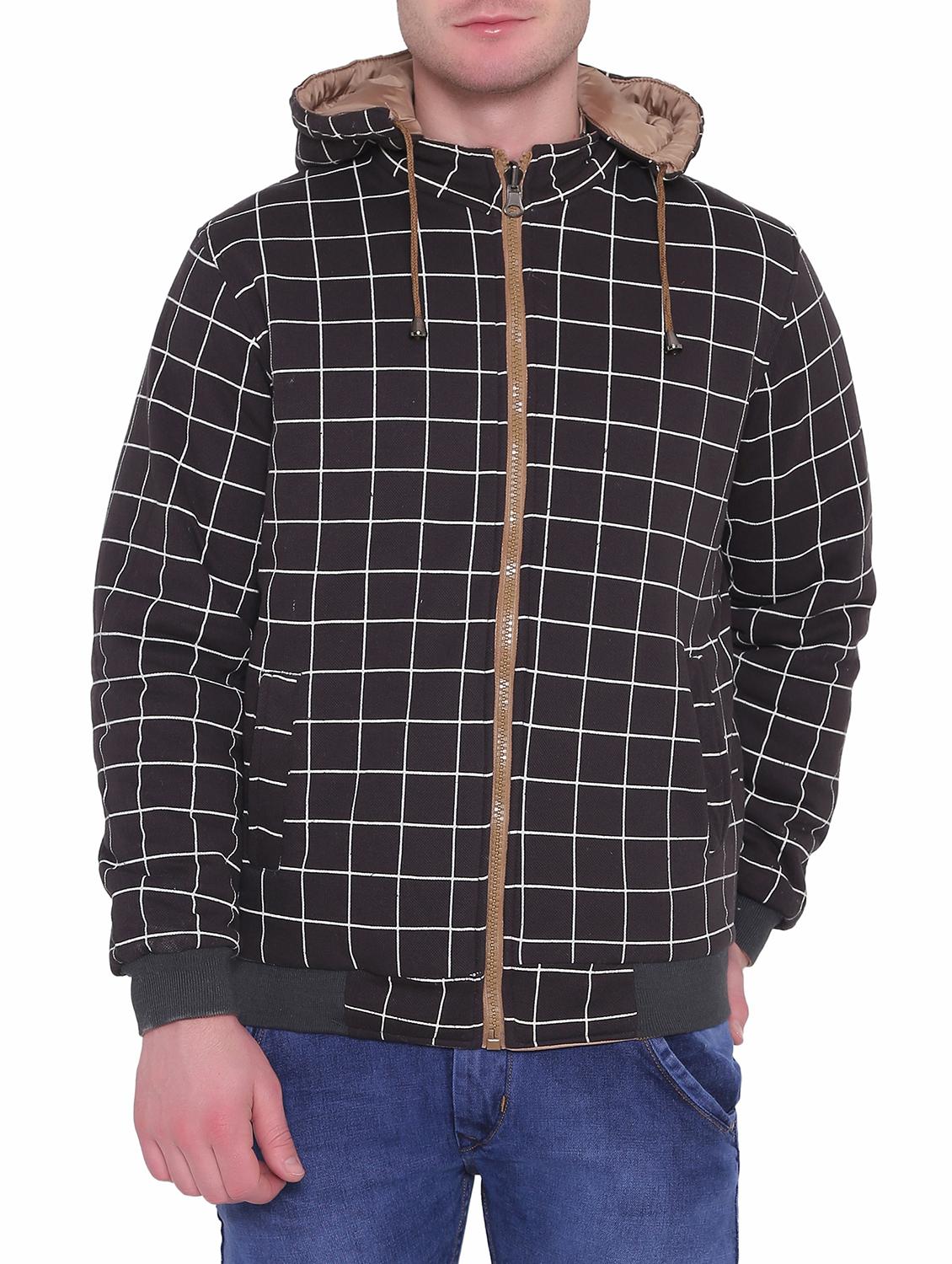 brown polyester blend reversible jacket - 15726591 - Zoom Image - 5