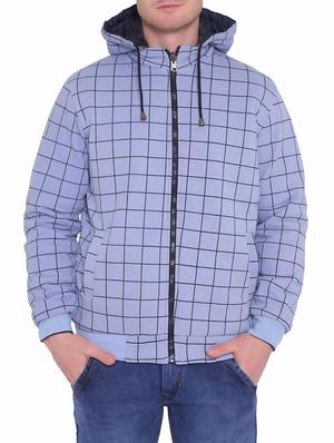 blue polyester blend reversible jacket - 15726593 - Standard Image - 2