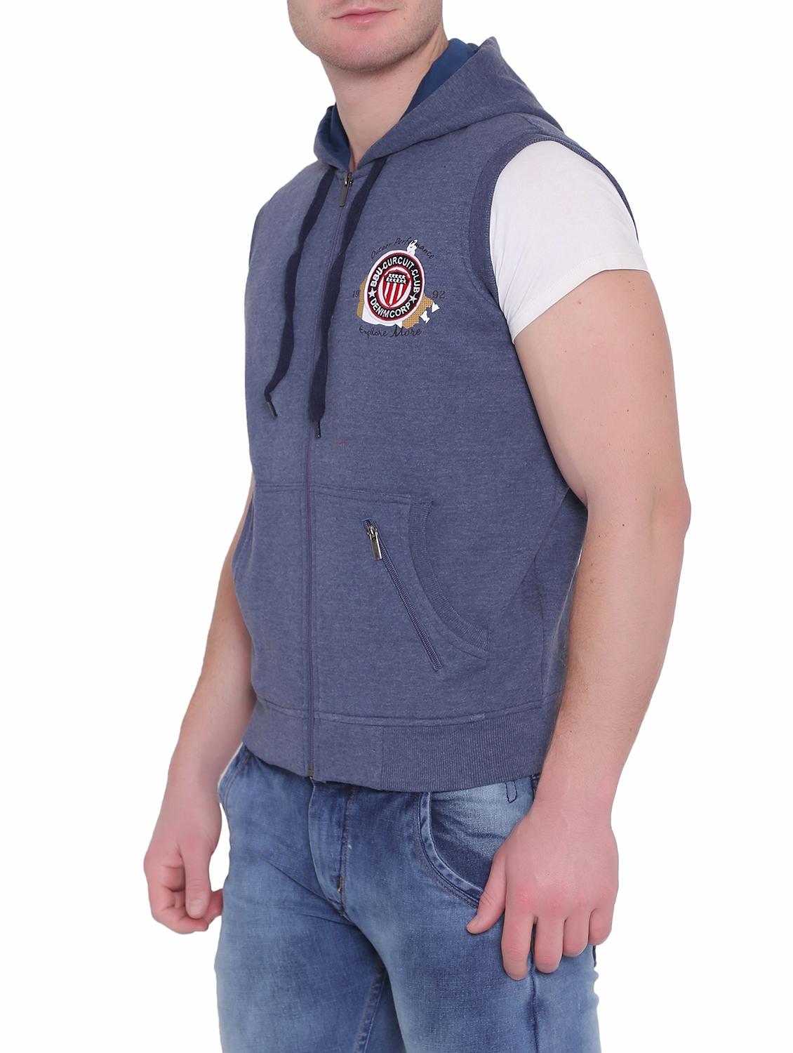 blue cotton sweatshirt - 15726600 - Zoom Image - 2