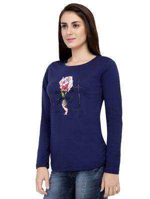 graphic print long sleeved tee - 15726860 - Standard Image - 2