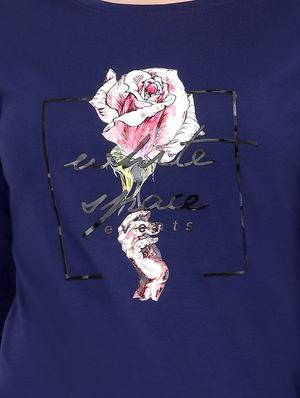graphic print long sleeved tee - 15726860 - Standard Image - 5