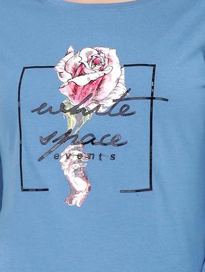 graphic print long sleeved tee - 15726863 - Standard Image - 5